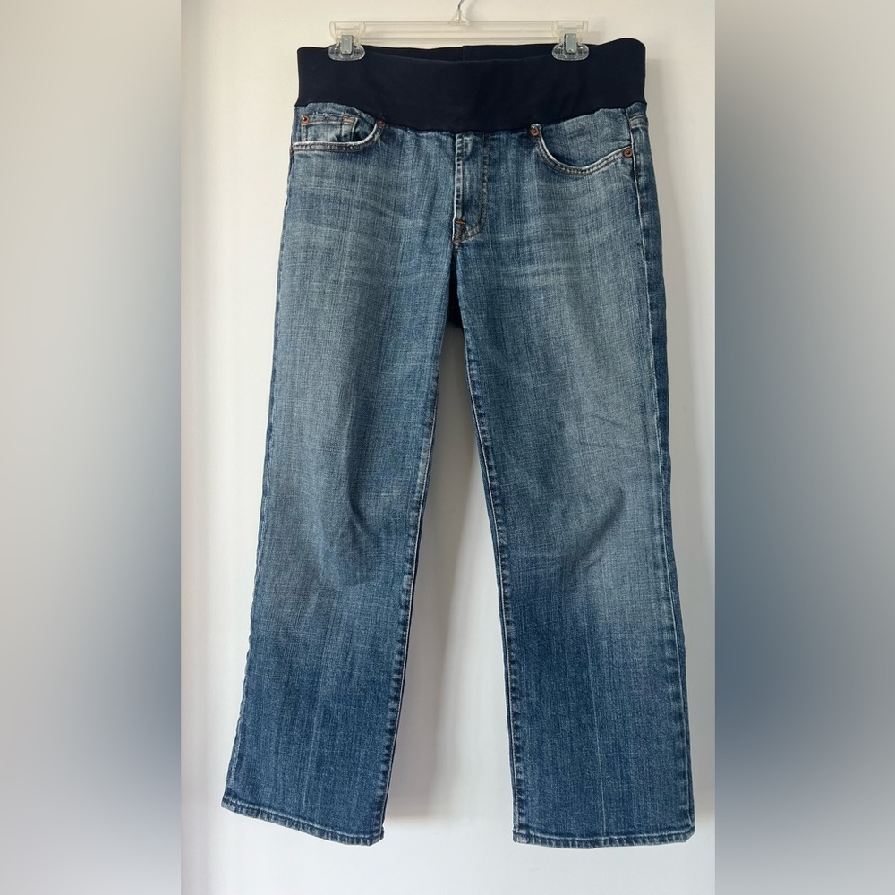 A Pea In The Pod Seven Maternity Jeans Size L